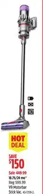 Canadian Tire Dyson V9 Motorbar Stick Vac offer