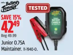 Canadian Tire Junior 0.75A Maintainer offer