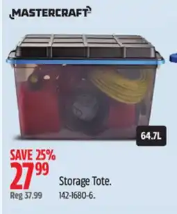 Canadian Tire Storage Tote offer