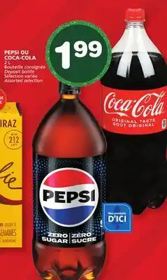 Marches Tradition PEPSI OR COCA-COLA offer