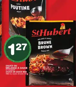 Marches Tradition ST-HUBERT SAUCE OR SAUCE MIX offer
