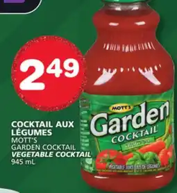 Marches Tradition MOTT'S GARDEN COCKTAIL VEGETABLE COCKTAIL offer