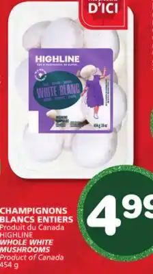 Marches Tradition CHAMPIGNONS BLANCS ENTIERS HIGHLINE offer