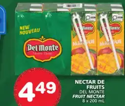 Marches Tradition DEL MONTE FRUIT NECTAR offer