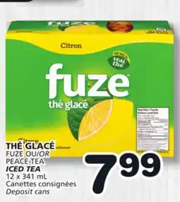 Marches Tradition FUZE ICED TEA offer