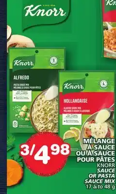 Marches Tradition KNORR SAUCE OR PASTA SAUCE MIX offer