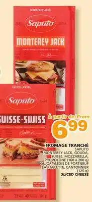 Marches Tradition SAPUTO SLICED CHEESE offer