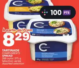 Marches Tradition COMPLIMENTS SPREAD offer