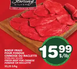 Marches Tradition STERLING FRESH FRESH BEEF FOR CHINESE FONDUE offer
