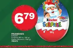 Marches Tradition KINDER Surprise (80 or 100 g), Happy Moment (184 g),TREATS offer