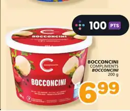 Marches Tradition COMPLIMENTS BOCCONCINI offer