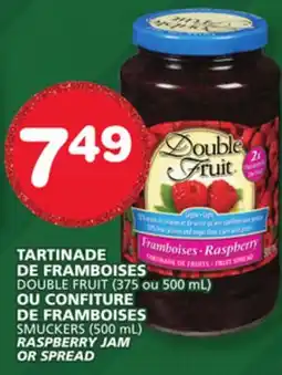 Marches Tradition SMUCKERS (375 or 500 mL) RASPBERRY JAM OR SPREAD (500 mL) offer