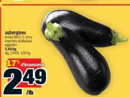 Super C AUBERGINES | EGGPLANTS offer