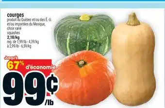 Super C COURGES | SQUASHES offer