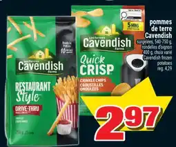 Super C POMMES DE TERRE CAVENDISH | CAVENDISH FROZEN POTATOES offer