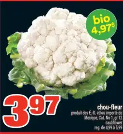 Super C CHOU-FLEUR | CAULIFLOWER offer