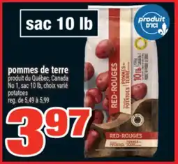 Super C POMMES DE TERRE | POTATOES offer