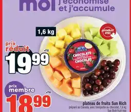 Super C PLATEAU DE FRUITS SUN RICH | SUN RICH FRUIT TRAY offer