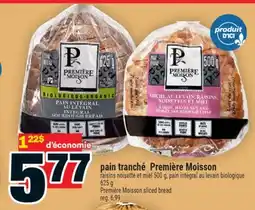 Super C PAIN TRANCHÉ PREMIÈRE MOISSON | PREMIÈRE MOISSON SLICED BREAD offer