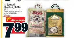 Super C RIZ BASMATI PHOENICIA, KUBBA | PHOENICIA, KUBBA BASMATI RICE offer
