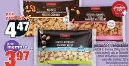 Super C PISTACHES IRRÉSISTIBLE | IRRÉSISTIBLE PISTACHIOS offer