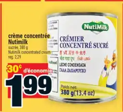 Super C CRÈME CONCENTRÉE NUTIMILK | NUTIMILK CONCENTRATED CREAM offer
