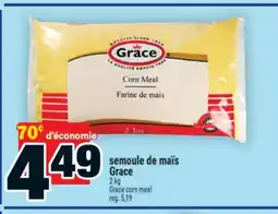 Super C SEMOULE DE MAÏS GRACE | GRACE CORN MEAL offer