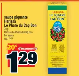 Super C SAUCE PIQUANTE HARISSA LE PHARE DU CAP BON | HARISSA LE PHARE DU CAP BON HOT SAUCE offer