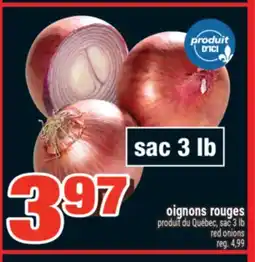 Super C OIGNONS ROUGES | RED ONIONS offer