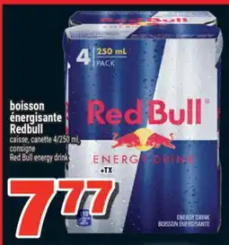Super C BOISSON ÉNERGISANTE REDBULL | RED BULL ENERGY DRINK offer