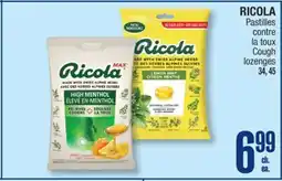 Jean Coutu RICOLA Cough lozenges offer