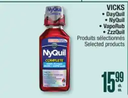 Jean Coutu VICKS • DayQuil • NyQuil • VapoRub • ZzzQuil Selected products offer