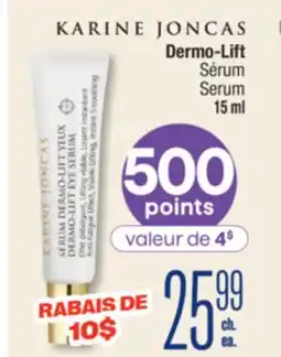 Jean Coutu KARINE JONCAS Dermo-Lift Serum offer