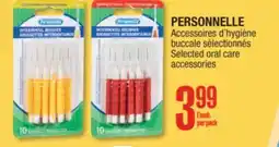 Jean Coutu PERSONNELLE Selected oral care accessories offer