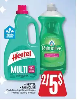 Jean Coutu HERTEL PALMOLIVE Produits nettoyants sélectionnés offer
