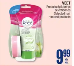 Jean Coutu VEET Selected hair removal products offer