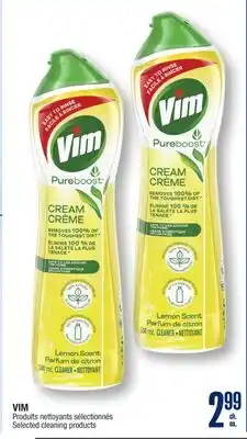 Jean Coutu VIM Selected cleaning products offer