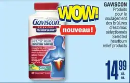 Jean Coutu GAVISCON Selected heartburn relief products offer