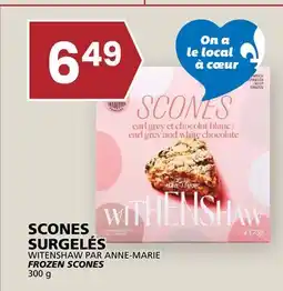 Rachelle-Bery Grocery WITENSHAW PAR ANNE-MARIE FROZEN SCONES offer