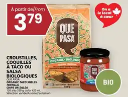Rachelle-Bery Grocery QUE PASA ORGANIC TACO SHELLS, TORTILLA CHIPS OR SALSA offer