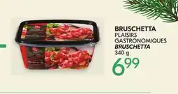 IGA PLAISIRS GASTRONOMIQUES BRUSCHETTA offer