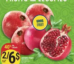 Marché Adonis GRENADES ROUGES | RED POMEGRANATES offer