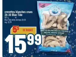 Marché Adonis CREVETTES BLANCHES CRUES 26-30 BLUE TIDE | BLUE TIDE WHITE SHRIMPS 26-30 offer