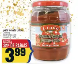 Marché Adonis PÂTE TOMATE LINDO | LINDO TOMATO PASTE offer
