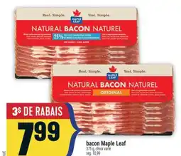 Marché Adonis Bacon Maple Leaf offer