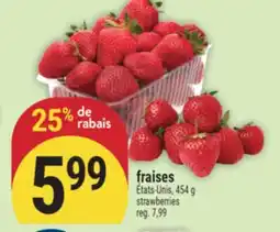 Marché Adonis FRAISES | STRAWBERRIES offer