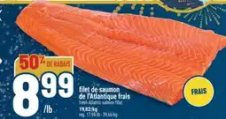 Marché Adonis FILET DE SAUMON DE L'ATLANTIQUE FRAIS | FRESH ATLANTIC SALMON FILLET offer