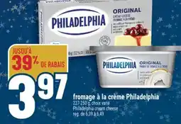 Marché Adonis FROMAGE À LA CRÈME PHILADELPHIA | PHILADELPHIA CREAM CHEESE offer
