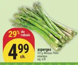 Marché Adonis ASPERGES | ASPARAGUS offer