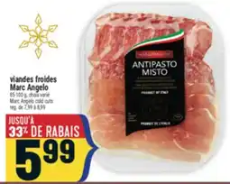 Marché Adonis VIANDES FROIDES MARC ANGELO | MARC ANGELO COLD CUTS offer